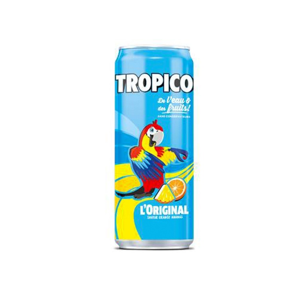 Tropico L'Original saveur orange-ananas 33 cl