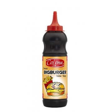 Tube plastique de sauce bigburger colona  500 ml
