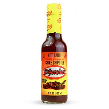 sauce piquante HOT SAUCE CHILE CHIPOLTE 150 ml ( piment chipotle fumé )
