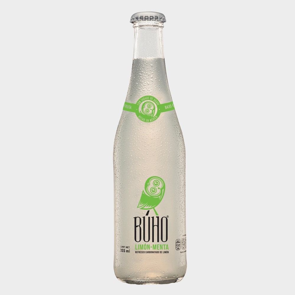 Soda CITRON MENTHE BÙHO 355 ml