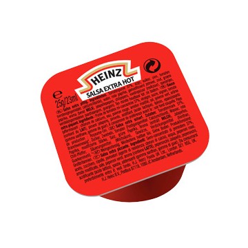 Coupelle sauce Salsa Extra Hot 25g/23ml Heinz