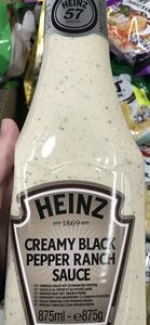 Heinz Creamy Black Pepper Ranch 875ml